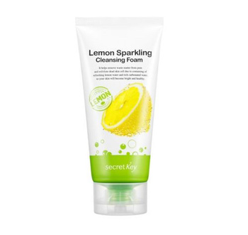 Secret Key Lemon Sparkling Cleansing Foam 200g