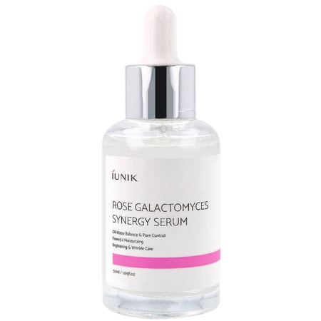 iUNIK Rose Galactomyces Synergy Serum 50ml - Wielozadaniowe serum do twarzy