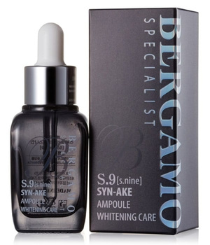 BERGAMO S.9 Syn-Ake Ampoule Whitening Care 30 ml