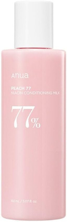 ANUA Peach 77 Niacin Conditioning Milk 150ml - Mleczko do twarzy o działaniu wzmacniającym