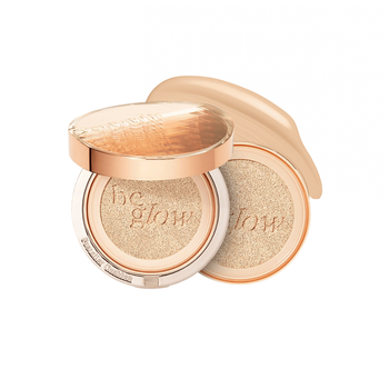 Espoir Pro Tailor Be Glow Cushion New Class Set #25 Tan SPF42 PA++ 2x13 g - opalony rozświetlający podkład cushion z wymiennym wkładem