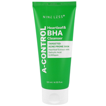 NINE LESS A-Control Heartleaf & BHA Cleanser 120 ml