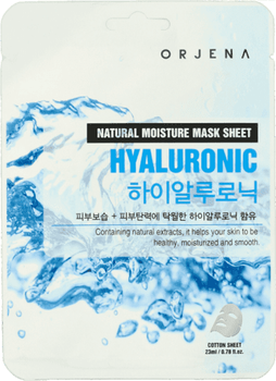 ORJENA - Hyaluronic Natural Moisture Mask Sheet, 23ml