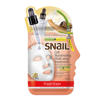 PUREDERM Cell Illuminating Multi-step Treatment, 2g + 23 g