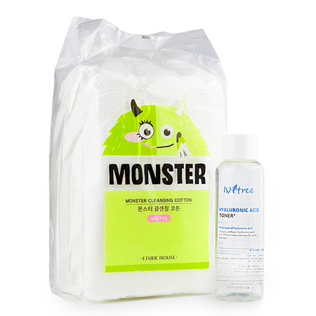 Etude Monster Cleansing Cotton 408 szt