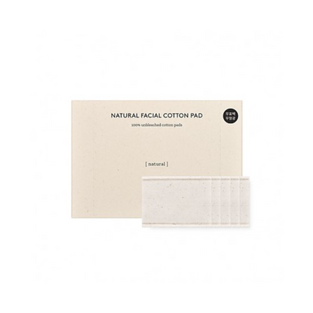 HYGGEE Natural Facial Cotton Pads 80 pcs - Płatki bawełniane do twarzy