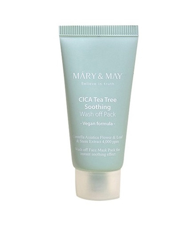 Mary&May CICA TeaTree Soothing Wash off Pack 30g
