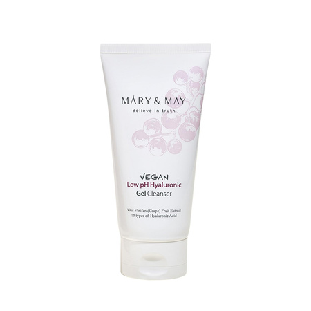 Mary&May Vegan Low pH Hyaluronic Gel to Foam cleanser,150ml