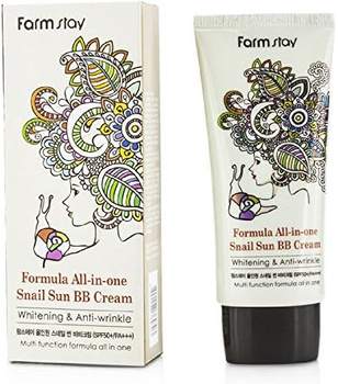 FARMSTAY All-in One Snail Sun BB Cream SPF50+ PA+++ 50g