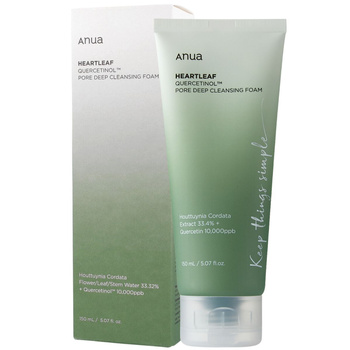 ANUA Heartleaf Quercetinol Pore Deep Cleansing Foam, 150ml