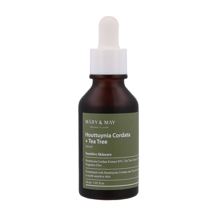 Mary&May Houttuynia Cordata +Tea Tree Serum,30ml - Łagodzące podrażnienia serum do twarzy
