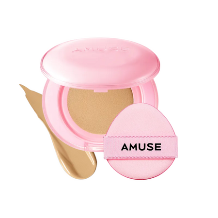 AMUSE Dew Power Vegan Cushion SPF 50+ PA++++ #03 Honey 15g