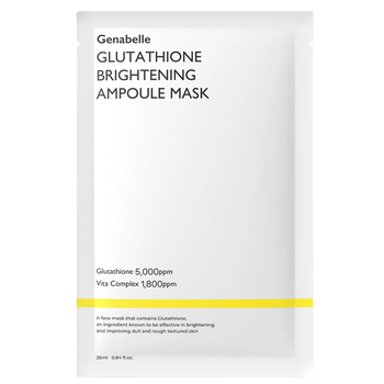 GENABELLE Glutathione Brightening Ampoule Mask 25 ml