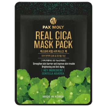 PAX MOLY Sheet mask with centella asiatica extract, 25 ml
