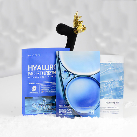 SOME BY MI Hyaluron Moisturizing Glow Luminous Ampoule Mask 1 pcs