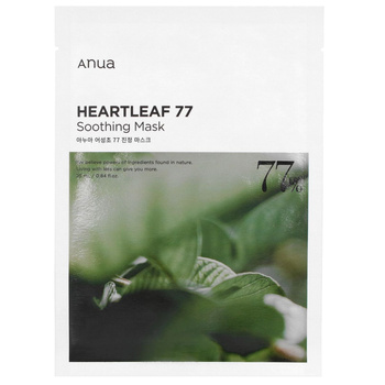 ANUA Heartleaf 77% Soothing Sheet Mask 25ml