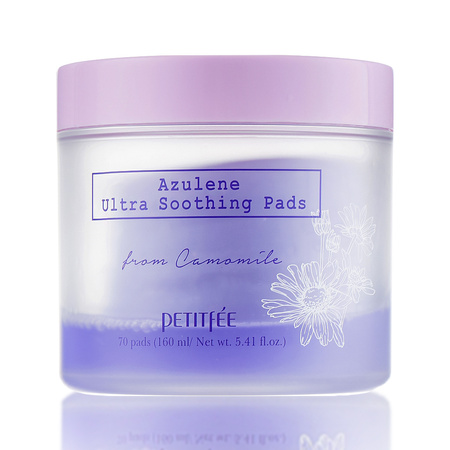 PETITFEE Azulene Ultra Soothing Pad 70 pcs