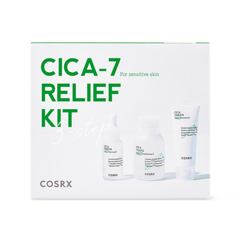 COSRX CICA-7 Relief Kit CICA Trial Kit (3 step)