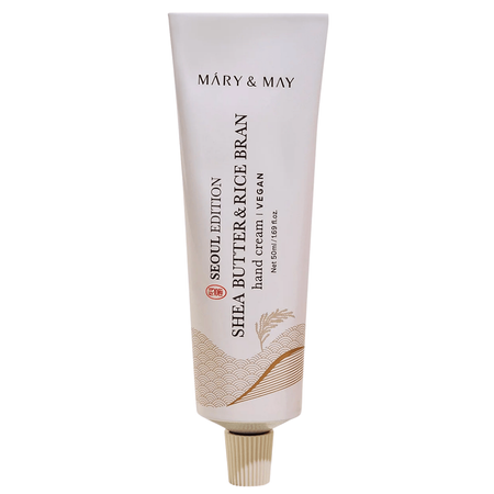 Mary&May Shea Butter & Rice Bran Hand Cream 50ml bezzapachowy krem do rąk