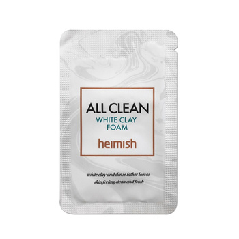 Heimish All Clean White Clay Foam sample 2 ml