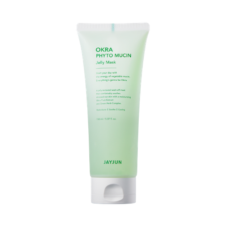 JAYJUN Okra Phyto Mucin Jelly Mask 150ml - Innowacyjna maseczka żelowa