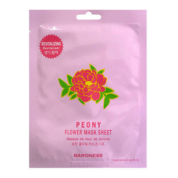 BARONESS Peony Flower Mask Sheet,21g