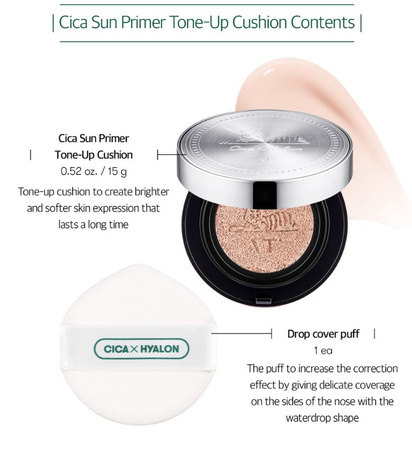 VT Cosmetics Cica Sun Primer Tone-Up Cushion 15g