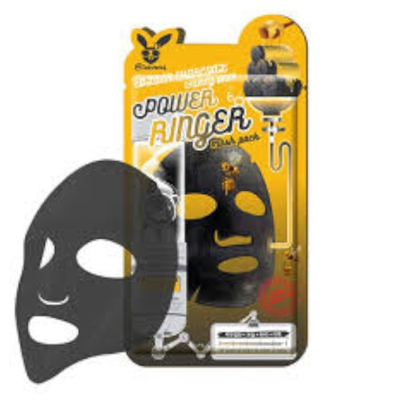 ELIZAVECCA Black Charcoal Honey Deep Power Ringer Mask 23ml