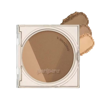 Peripera Ink V Shading NEW #02 Deep Brown, 9.5 g - bronzer do konturowania w ciepłym odcieniu brązu