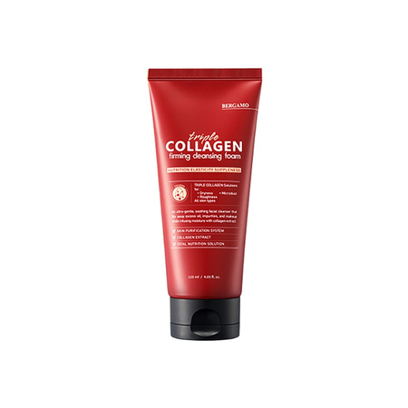 BERGAMO Triple Collagen Firming Cleansing Foam 120 ml