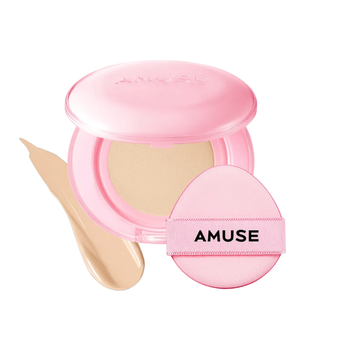 AMUSE Dew Power Vegan Cushion SPF 50+ PA++++ #1.5 Natural 15 g