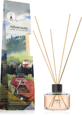 Allvernum Diffuser-Fragrance Sticks Paradise Apple from Podhale 50 ml