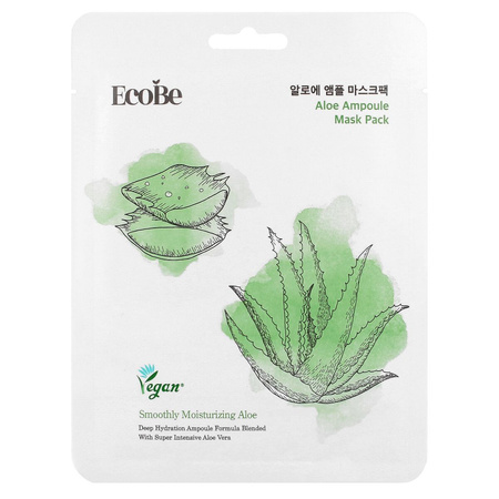 EcoBe Aloe Ampoule Mask Pack 25ml