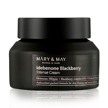 Mary&May Idebenone + Blackberry complex intensive total care cream 70g