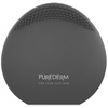 PUREDERM Silicone Travel Sonic Facial Cleansing and Massage Brush, Black