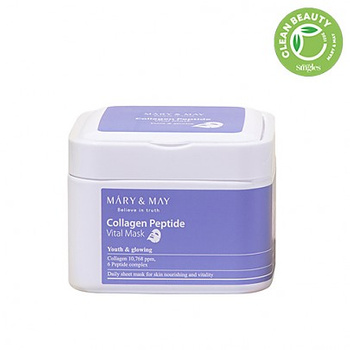 Mary&May Collagen Peptide Vital Mask, 30szt