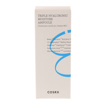 COSRX Hydrium Triple Hyaluronic Moisture Ampoule 40ml- Intensywnie nawilżające serum do twarzy