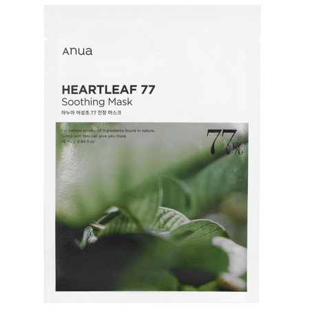ANUA Heartleaf 77% Soothing Sheet Mask 25ml