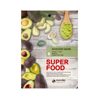 EYENLIP Avocado Mask Sheet 23 ml - Maska w płachcie o działaniu odżywczym, rewitalizującym i kojącym