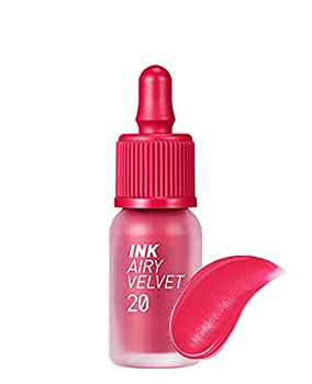 Peripera Ink Airy Velvet No. 20 Beautiful Coral Pink 4g - Długotrwała pomadka w płynie