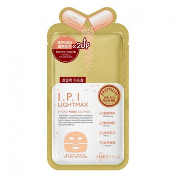 MEDIHEAL I.P.I Lightmax Hydro Nude Gel Mask 30g - Żelowa Maska Rozświetlająca