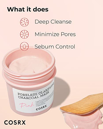 COSRX Poreless Clarifying Charcoal Mask 110g