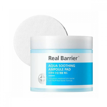 Real Barrier Aqua Soothing Ampoule Pad 70ea