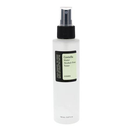 COSRX Centella Water Alcohol Free Toner 150ml - Kojący tonik do twarzy z Ekstraktem z Wąkroty Azjatyckiej