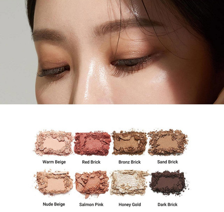 Heimish Eye Palette Brick Brown 7,5 gr - Paleta cieni do powiek
