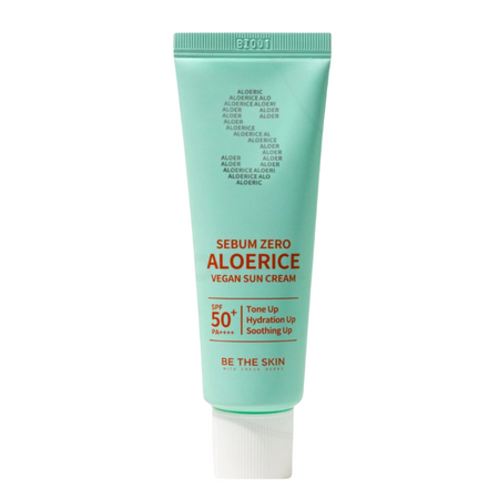 Be The Skin Sebum Zero Aloe Rice Vegan Sun Cream 50ml SPF 50+, PA++++ 