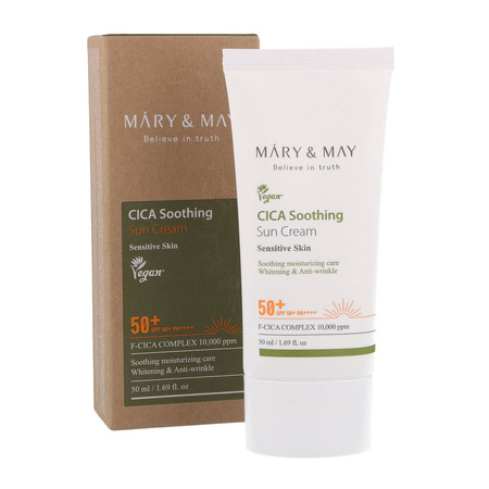 Mary&May CICA Soothing Sun Cream SPF50+ PA++++ 50ml