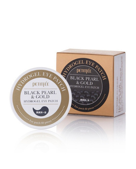 PETITFEE Black Pearl & Gold Hydrogel Eye Patch 60 pcs