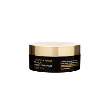 FARMSTAY 24K Gold & Peptide Solution Ampoule Eye Patch 60 szt