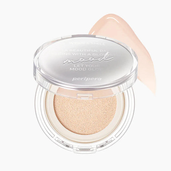 Peripera MOOD VEGAN GLOW CUSHION #01 PURE SPF50+, PA++++ 13g